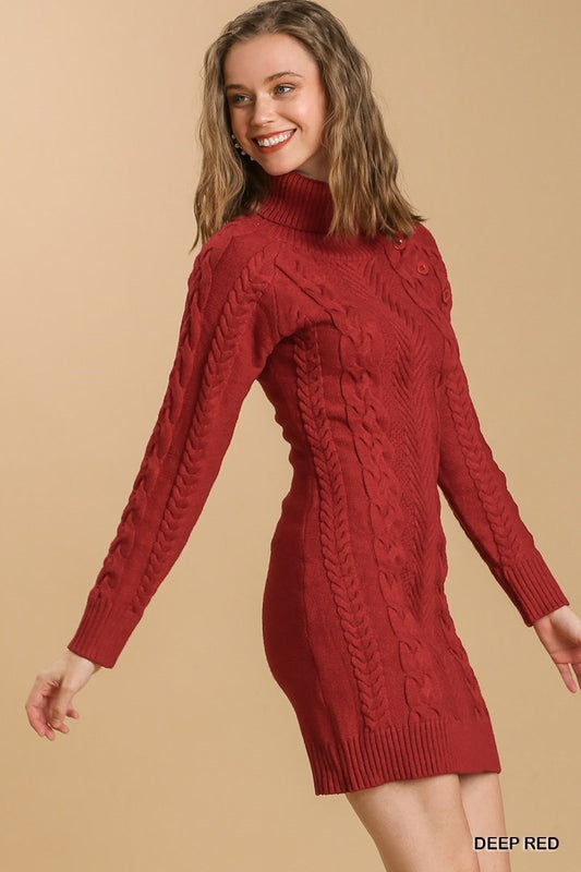 VESTIDO DEEP RED